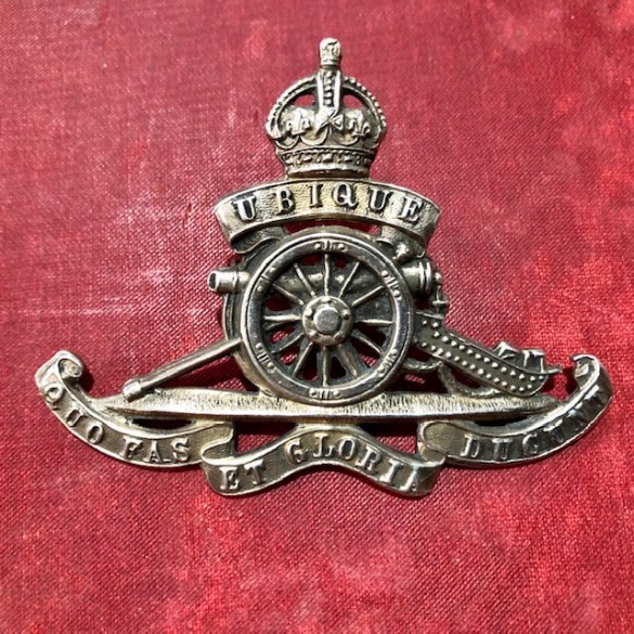 WW1 Solid Silver Cap Badge 1